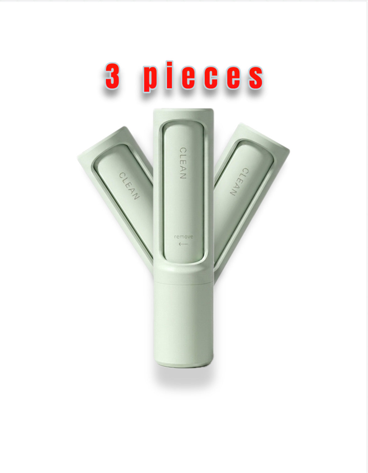 2-1 Reusable Pet Hair Remover Brush Lint Roller Portable Effective Self Cleaning Tool for Cat Dog Fur Hair Dust Removal Brush