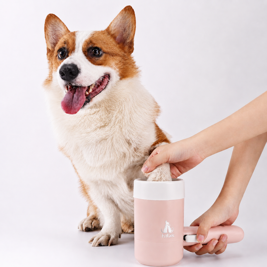 Dog Paw Cleaner Cup Soft Silicone Combs Pet Foot Washer Cup Paw Clean Brush Quickly Wash Dirty Cat Foot Cleaning Bucket