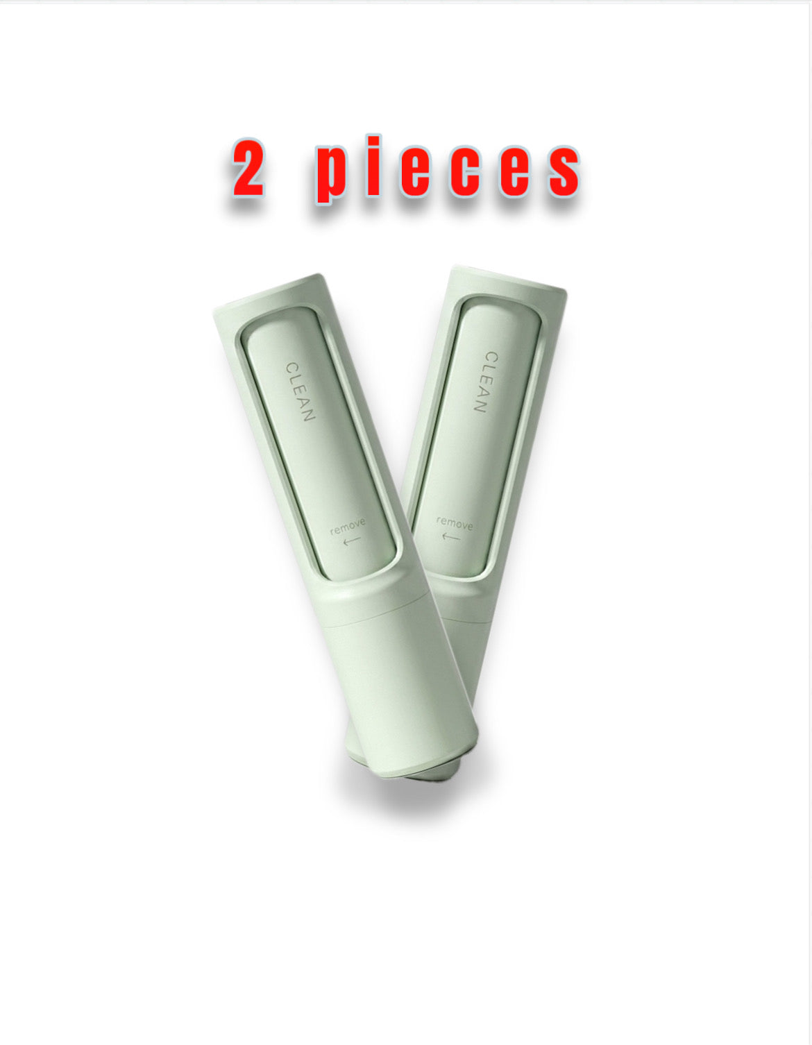 2-1 Reusable Pet Hair Remover Brush Lint Roller Portable Effective Self Cleaning Tool for Cat Dog Fur Hair Dust Removal Brush