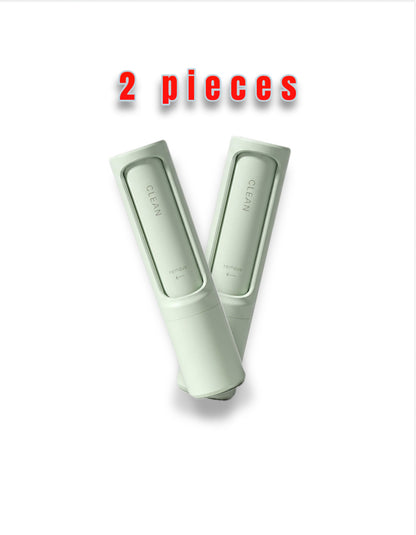 2-1 Reusable Pet Hair Remover Brush Lint Roller Portable Effective Self Cleaning Tool for Cat Dog Fur Hair Dust Removal Brush