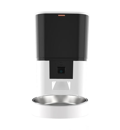 Smart 5G Pet Feeder with 1080P HD Camera & Night Vision - Auto Feeding with Anti-Jam & Freshness Protection