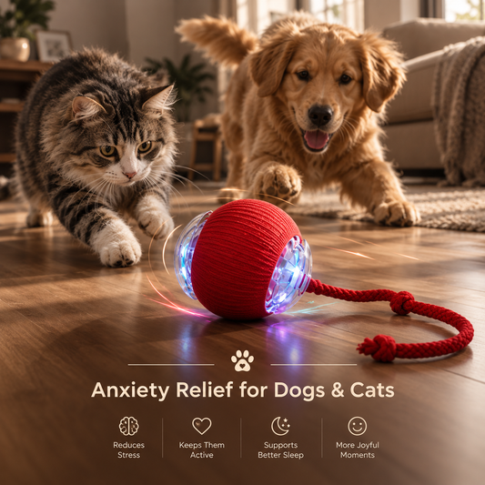 Smart Interactive Rolling Pet Toy