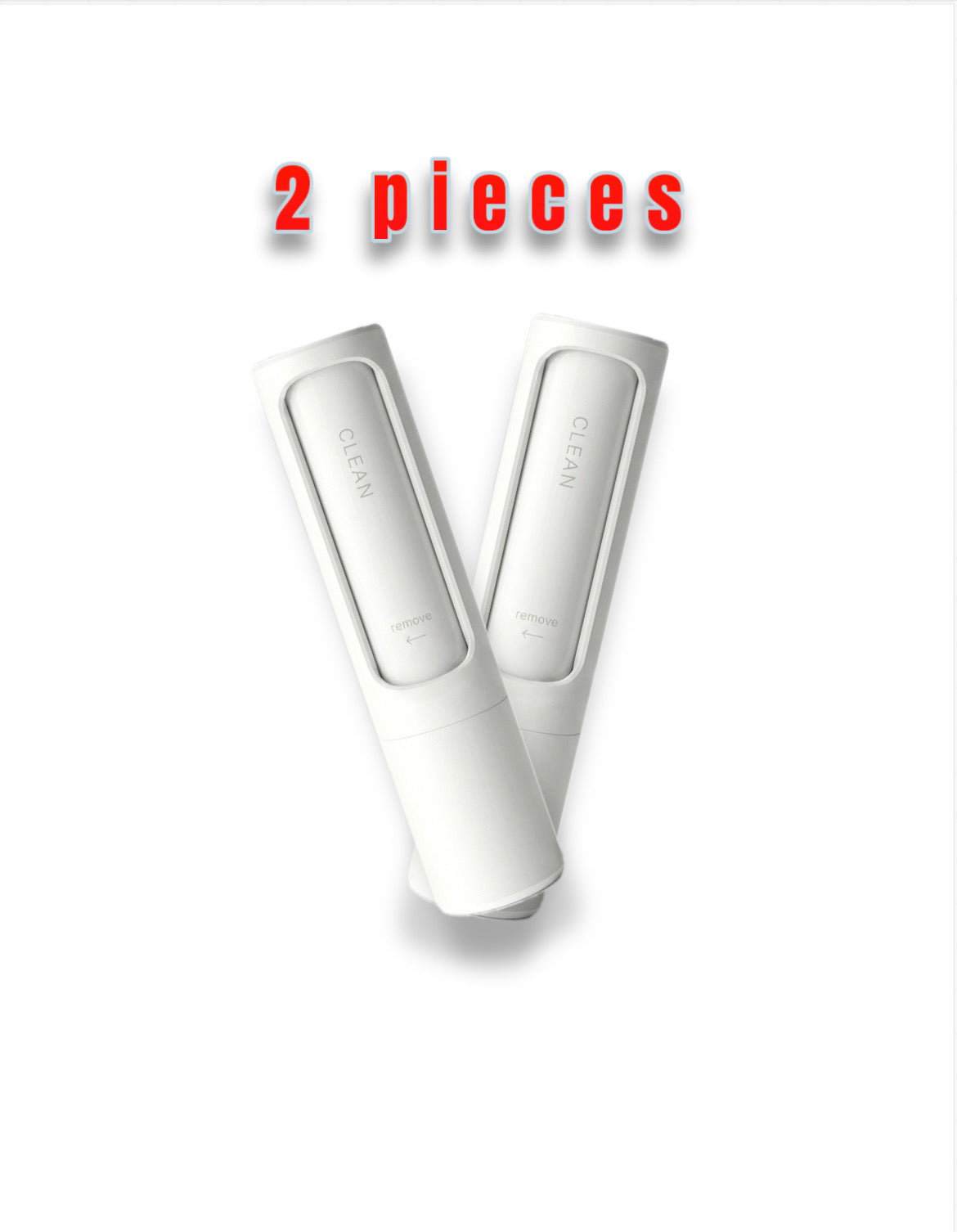 2-1 Reusable Pet Hair Remover Brush Lint Roller Portable Effective Self Cleaning Tool for Cat Dog Fur Hair Dust Removal Brush