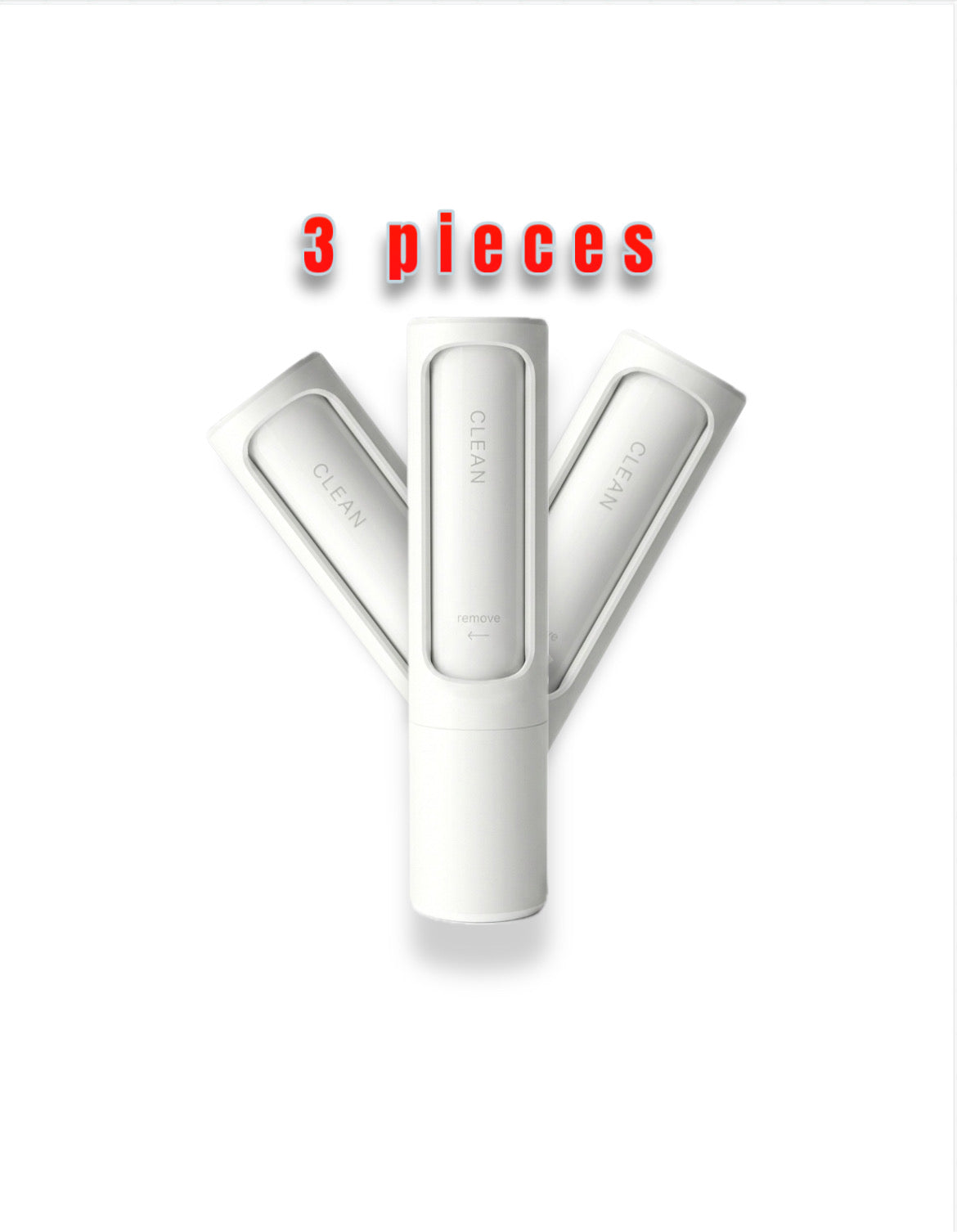 2-1 Reusable Pet Hair Remover Brush Lint Roller Portable Effective Self Cleaning Tool for Cat Dog Fur Hair Dust Removal Brush
