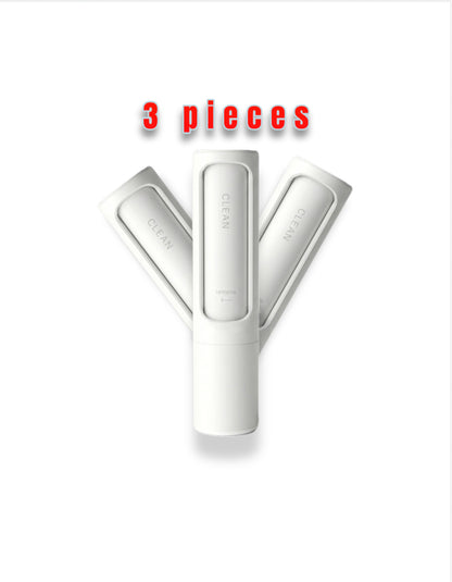 2-1 Reusable Pet Hair Remover Brush Lint Roller Portable Effective Self Cleaning Tool for Cat Dog Fur Hair Dust Removal Brush