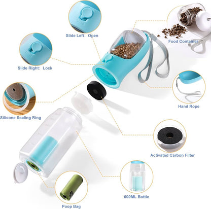 3-in-1 Pet Travel Bottle