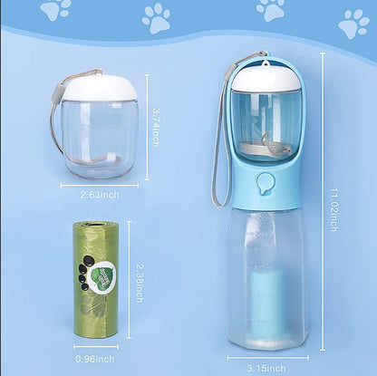 3-in-1 Pet Travel Bottle