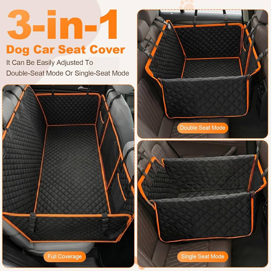 Oxford Cloth Car Pet Mat Car Rear Seat Anti-dirty